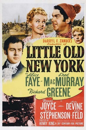 Little Old New York (1940) - poster