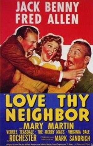 Love Thy Neighbor (1940) - poster