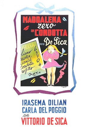 Maddalena... Zero in Condotta (1940) - poster