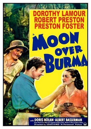 Moon over Burma (1940) - poster