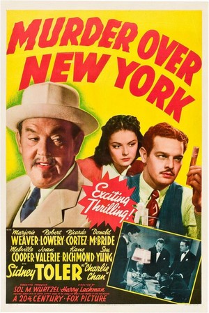 Murder over New York (1940) - poster