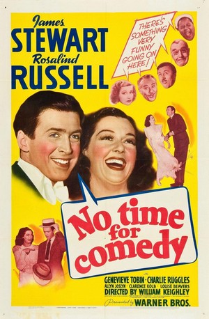 No Time for Comedy (1940) - poster