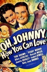 Oh Johnny, How You Can Love (1940) - poster