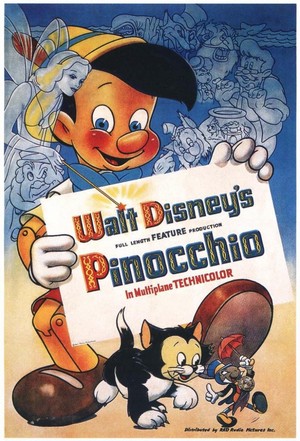 Pinocchio (1940) - poster