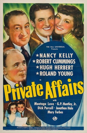 Private Affairs (1940) - poster