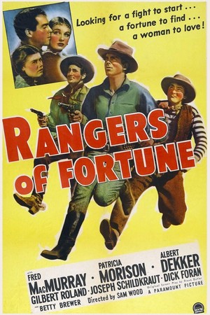 Rangers of Fortune (1940) - poster