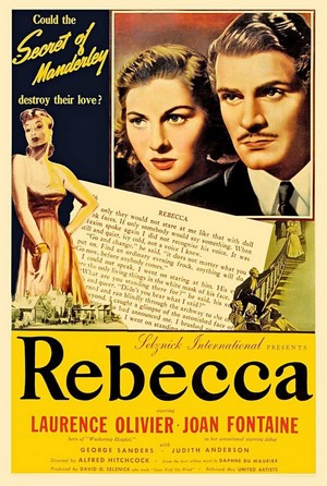 Rebecca (1940) - poster