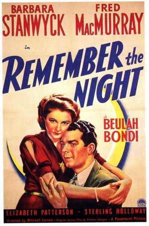 Remember the Night (1940) - poster