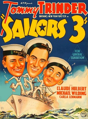 Sailors Three (1940) - poster