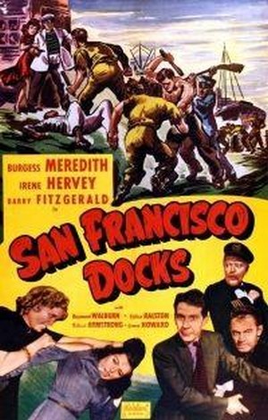 San Francisco Docks (1940) - poster