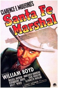 Santa Fe Marshal (1940) - poster