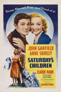 Saturday's Children (1940) - poster