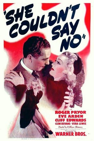 She Couldn't Say No (1940) - poster