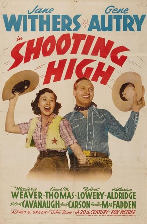 Shooting High (1940) - poster