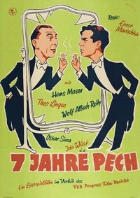 Sieben Jahre Pech (1940) - poster