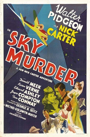 Sky Murder (1940) - poster