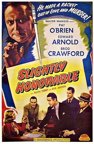 Slightly Honorable (1940) - poster