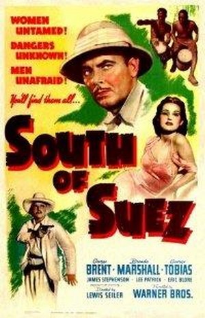 South of Suez (1940) - poster
