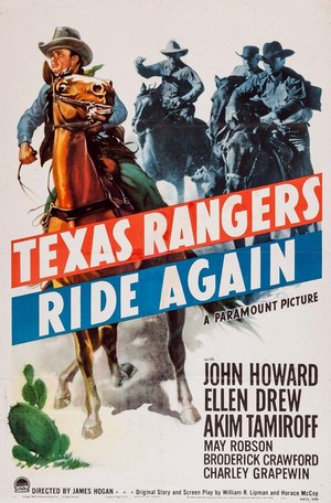 Texas Rangers Ride Again,  The (1940) - poster
