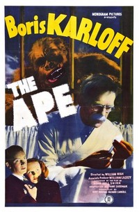 The Ape (1940) - poster