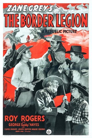 The Border Legion (1940) - poster