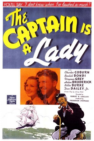 The Captain Is a Lady (1940) - poster