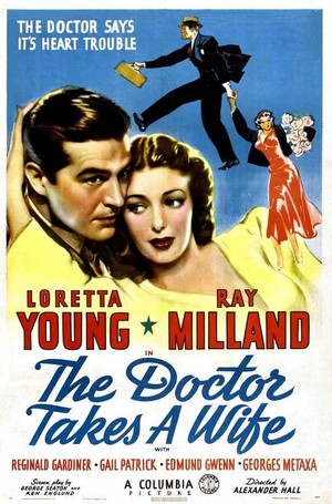 The Doctor Takes a Wife (1940) - poster
