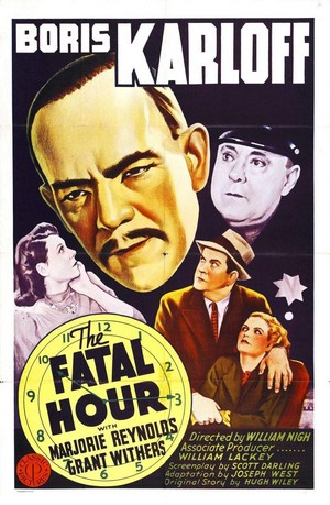 The Fatal Hour (1940) - poster