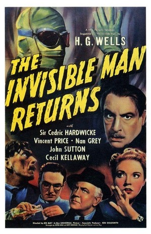 The Invisible Man Returns (1940) - poster