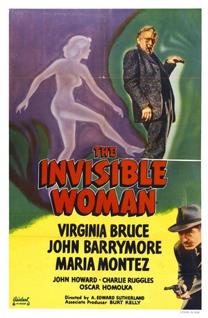 The Invisible Woman (1940) - poster