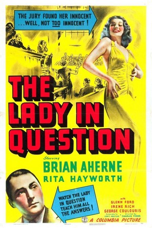 The Lady in Question (1940) - poster