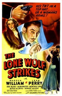 The Lone Wolf Strikes (1940) - poster