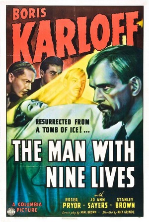 The Man with Nine Lives (1940) - poster