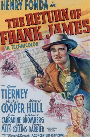 The Return of Frank James (1940) - poster