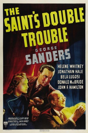The Saint's Double Trouble (1940) - poster