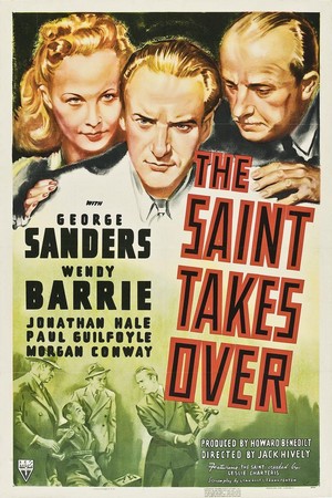 The Saint Takes Over (1940) - poster