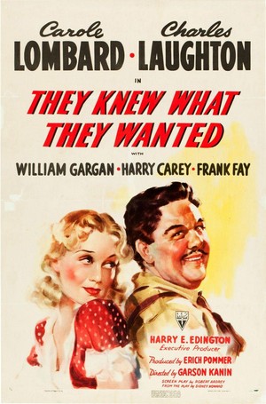 They Knew What They Wanted (1940) - poster
