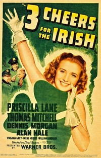 Three Cheers for the Irish (1940) - poster