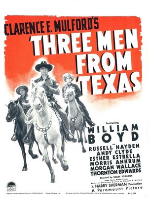 Three Men from Texas (1940) - poster