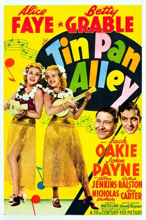 Tin Pan Alley (1940) - poster