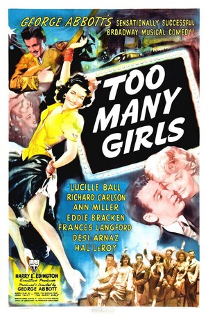 Too Many Girls (1940) - poster