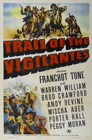 Trail of the Vigilantes (1940) - poster