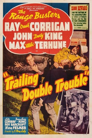 Trailing Double Trouble (1940) - poster
