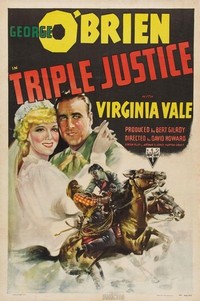 Triple Justice (1940) - poster