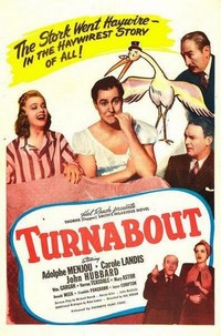 Turnabout (1940) - poster