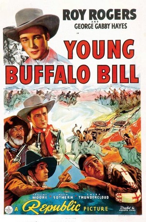 Young Buffalo Bill (1940) - poster