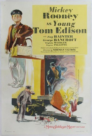 Young Tom Edison (1940) - poster