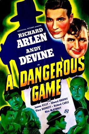 A Dangerous Game (1941) - poster