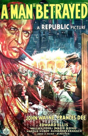 A Man Betrayed (1941) - poster