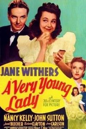 A Very Young Lady (1941) - poster